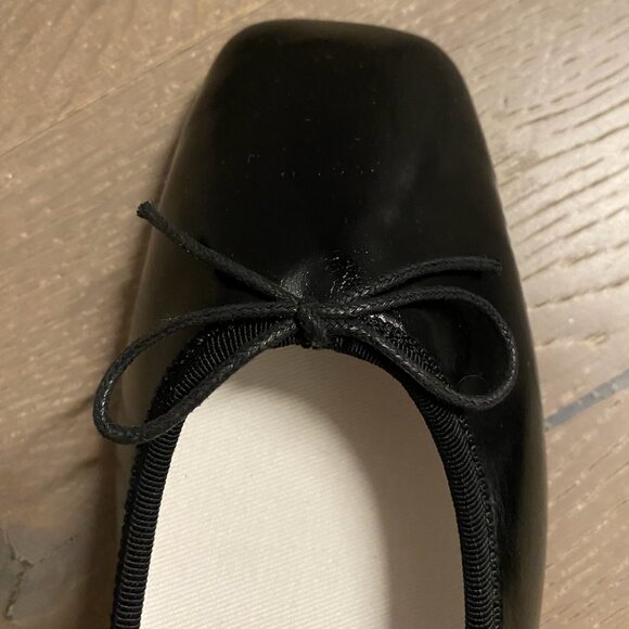 Peche Black Ballet Flats - Size 6 - Picture 5 of 6